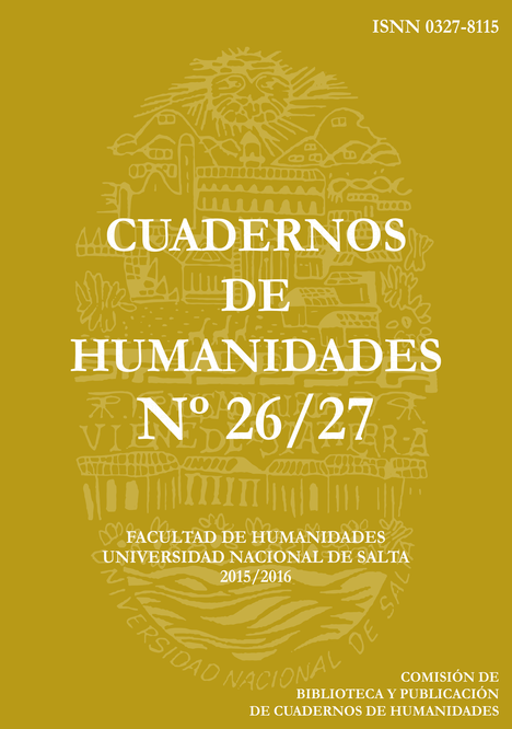 Cuadernos de Humanidades Nº 26-27
